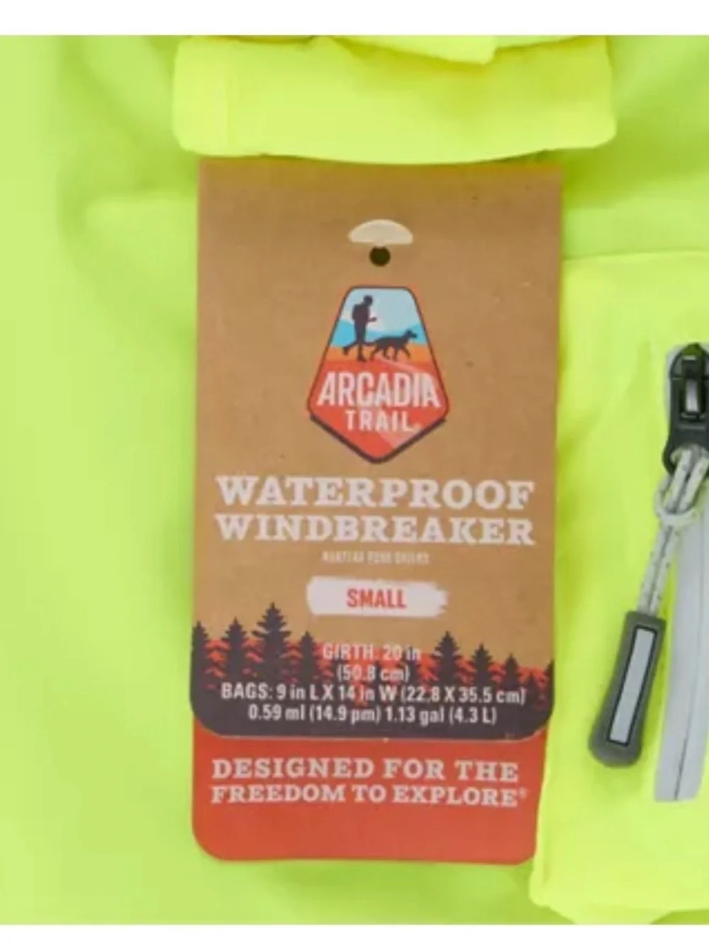 Arcadia Trail® Waterproof Dog Windbreaker Jacket